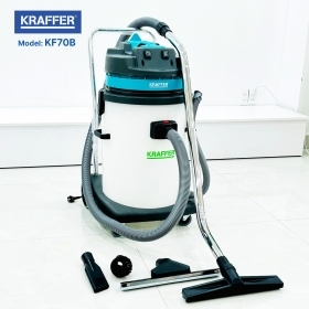 Máy hút bụi thùng nhựa Kraffer KF70B