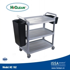 Xe đẩy thức ăn 3 tầng HiClean HC 161A