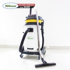 Máy hút bụi công nghiệp HiClean HC80P - thùng nhựa