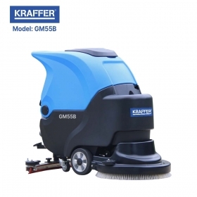 Máy lau sàn nhà xưởng KRAFFER GM55B dùng bình