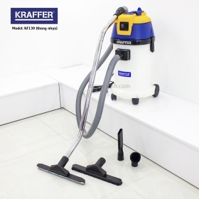 Máy hút bụi hút nước Kraffer KF130 (1 motor, 1800W)