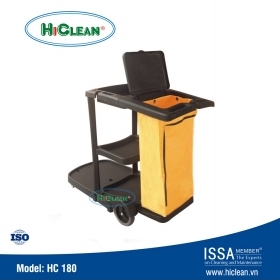 Xe đẩy dọn phòng khách sạn HiClean HC 180
