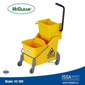 Xe vắt nước lau nhà 1 xô HiClean HC090