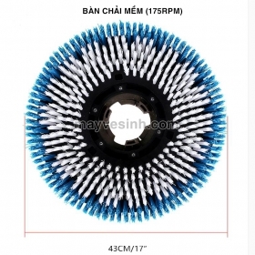 Bàn chải mềm máy chà sàn HiClean HC154, HC17