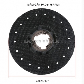 Mâm gắn Pad máy chà sàn HiClean HC154, HC17