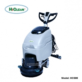 Máy lau sàn nhà xưởng HiClean HC500 (màu xám, dùng điện)