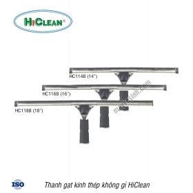 Cây gạt kính bằng thép không gỉ HiClean