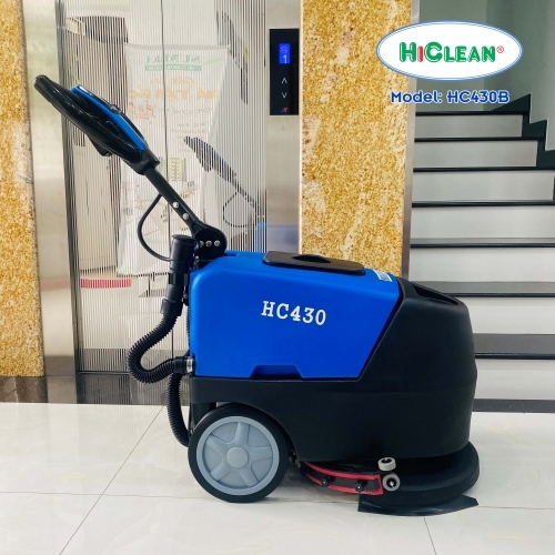 Máy chà sàn nhà xưởng HiClean HC430B (dùng bình)